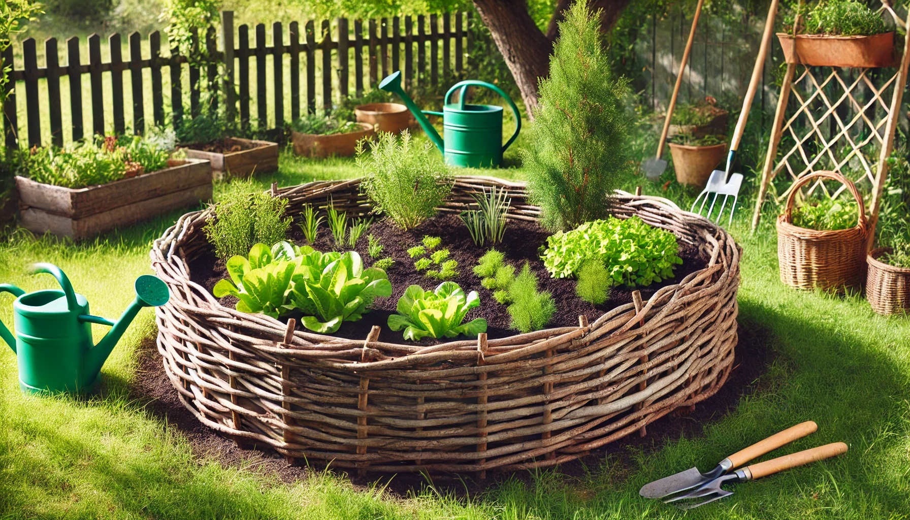 Wattle-Raised Garden Beds: Easy Guide to a Charming Backyard -  listproperty4free.com