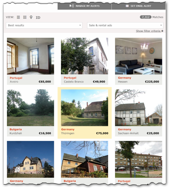 Example of Spotlight in gallery view