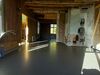concrete floor laid