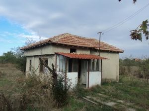 Small rural house with big plot of land located in a big village 15 km away from the Black sea coast