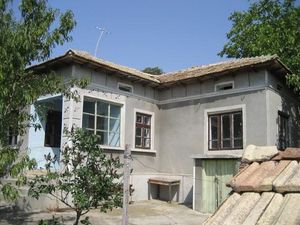 Old house with plot of land located 50 km from the Black sea
