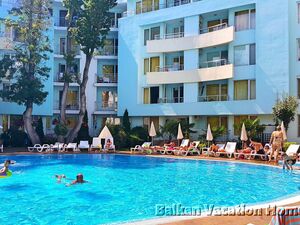 2 bedroom apartment in Sunny Beach 100 meters from the beach