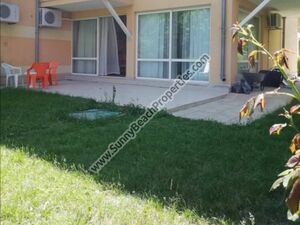 Furnished 1BR flat with garden for sale Robinson Sunny beach