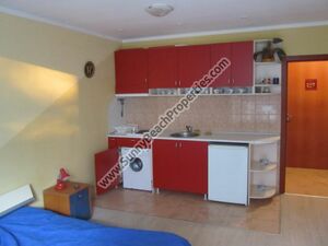 Spacious furnished studio flat for sale Sunny beach Bulgaria