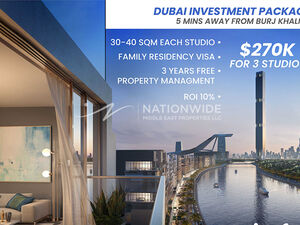 Dubai Investment package, 0% AGENCY COMMISSION!