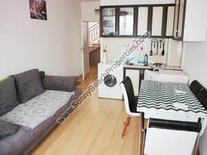 Furnished studio for sale Sunny day 5 3km from Sunny beach 