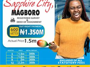 Luxury Plot of Land @Marapa, Makogi Extension Magboro 