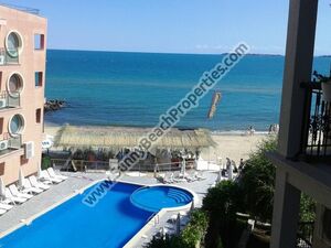 Beachfront 1-bedroom flat for sale Dolphin Club Sunny beach 