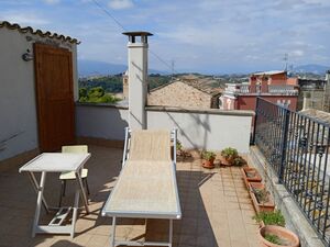 Terraced house with scenic view in historic centre