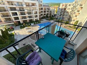Pool view 2-BR/2-BA flat for sale Sunny Victory Sunny beach