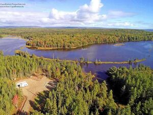 Land for Sale with 150m Waterfront in Cape Breton Island