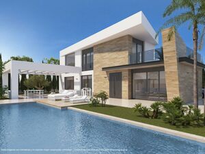 Ref: MED013  530M2 PLOT 150M2 VILLA  WITH A PRIVATE POOL  