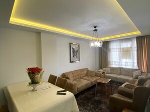 SPACIOUS FLAT IN CENTER OF EUROPEAN ISTANBUL 2 BEDROOMS 