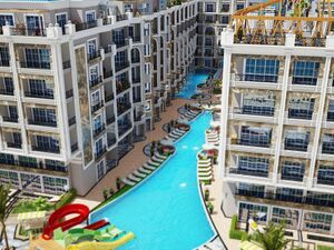 One bedroom with sea view apartment for sale in Hurghada