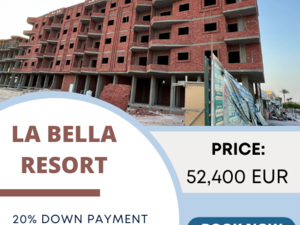 One bedroom with sea view apartment for sale in Hurghada