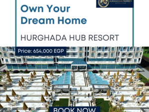NEW Cozy 53m2 one bedroom apartment in Hurghada Hub Resort