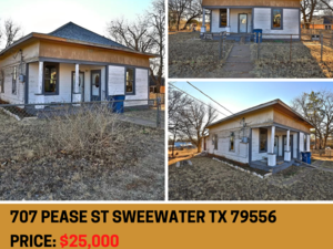 2 bedroom House for sale in Sweetwater Tx