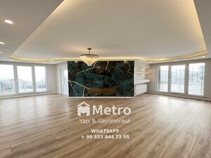 3 BEDROOMS LUX APARTMENT FOR SALE WALK TO METRO IN ISTANBUL 