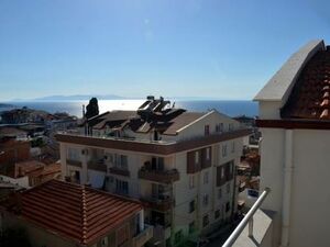 120m2 Sea view Duplex Apartment for Rent in Dikili/izmir