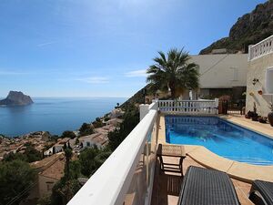 Property in Spain, Villa sea views in Calpe,Costa Blanca