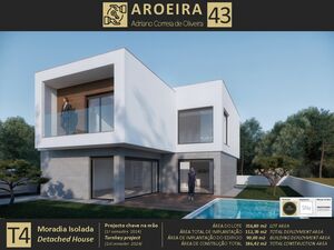 Brand new detached house located in Aroeira, Portugal