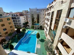 Pool view luxury 1BR for sale Emerald Paradise Sunny beach