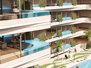 Luxury Apts in Dubai with private pools, 8 years finance
