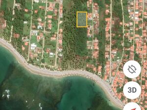 Beautiful land 200 meters far from the beach 