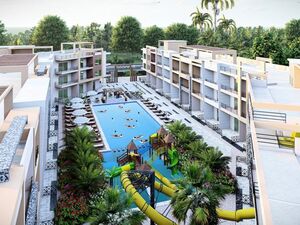 1 bedroom apartments for sale in a beachfront hotel