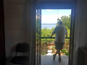 In400m2 Yard Seafront 150m2 Furnished Duplex Villa for rent 