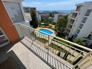 1-Bedroom apartment with pool and sea view Crown Fort Club