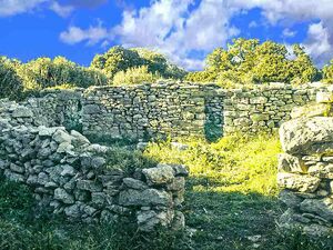 Land Plot with stone building 143 sq.m. at Kousunari Kythira