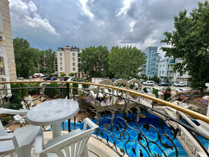 Pool view one-bedroom apartment in Sweet Homes 2 Sunny Beach