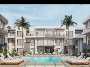 Apartment one bedroom 69m pool view LA Vista Magawish Resort