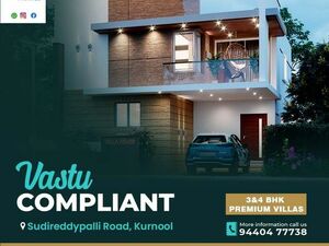 High-end Duplex Villas with Home Theater Kurnool || Vedansha