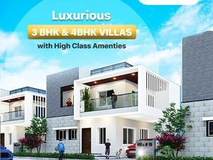 Independent villas with Children Play Area in Nandikutkur Ro