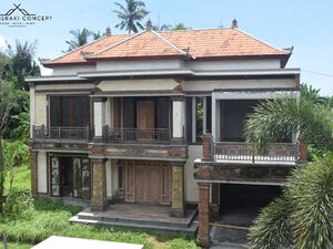 Gianyar, Traditional 7BR Balinese Styled Villa (Unfinished)