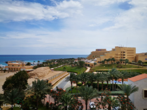 Sea view two-bedroom apartment downtown Hurghada