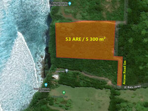 Suluban Beach, 53 ARE Freehold Land in Uluwatu on Clifftop