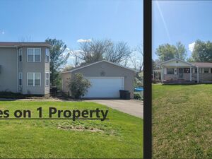 2 homes one property 4 almost 5 acres!!!