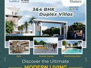 Premium Home Theater-equipped Duplex Villas Kurnool || Vedan