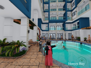 Jonas Suites : 1-bedroom apartment with balcony pool view