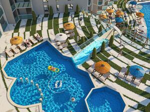  Studio 34m sea view in el habda
