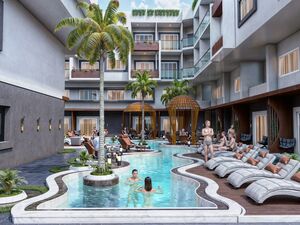 1BD Apartment 62m Pool View