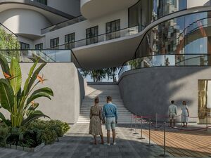 Two-bedroom apartment, 70 m² with pool view