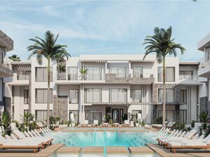 Pool View 1-Bedroom Apartment in La Vista Magawish 