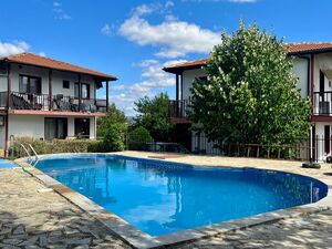 Wonderful two-storey house with a private yard and a pool
