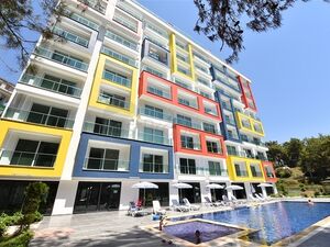 Furnished Studio Apartment for Sale in Alanya 
