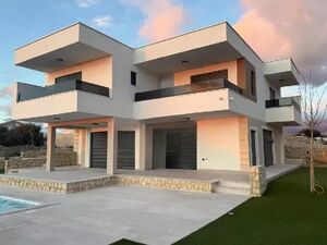 Villa in Novalja with a Panoramic Sea View