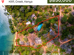 Beachfront Property For Sale In Kenya